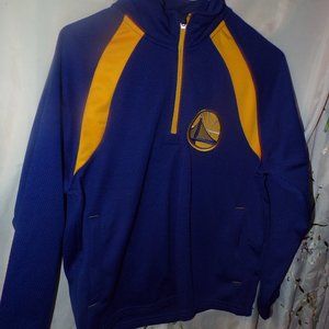 G=III Sports by Carl Banks size sm 8/10 half zip NBA Golden State Warriors